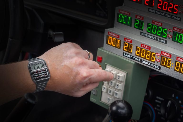 Casio celebrates Back to the Future with a special edition watch