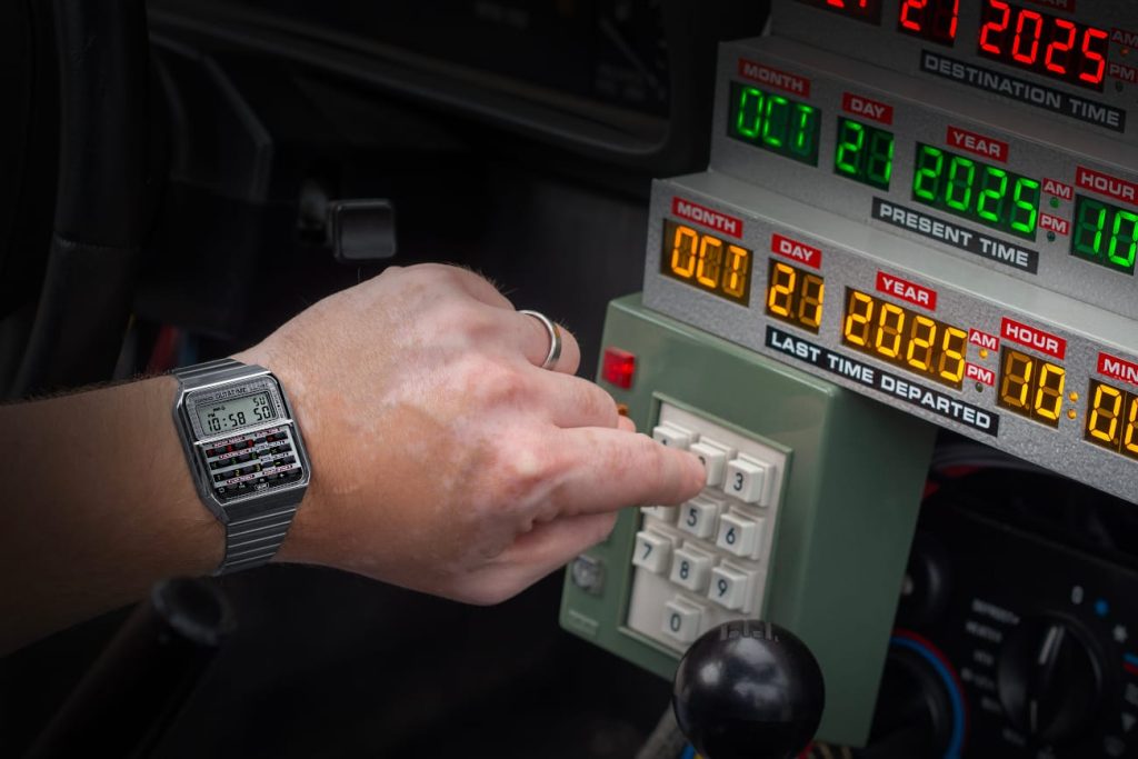 casio ritorno al futuro ca-500webf top