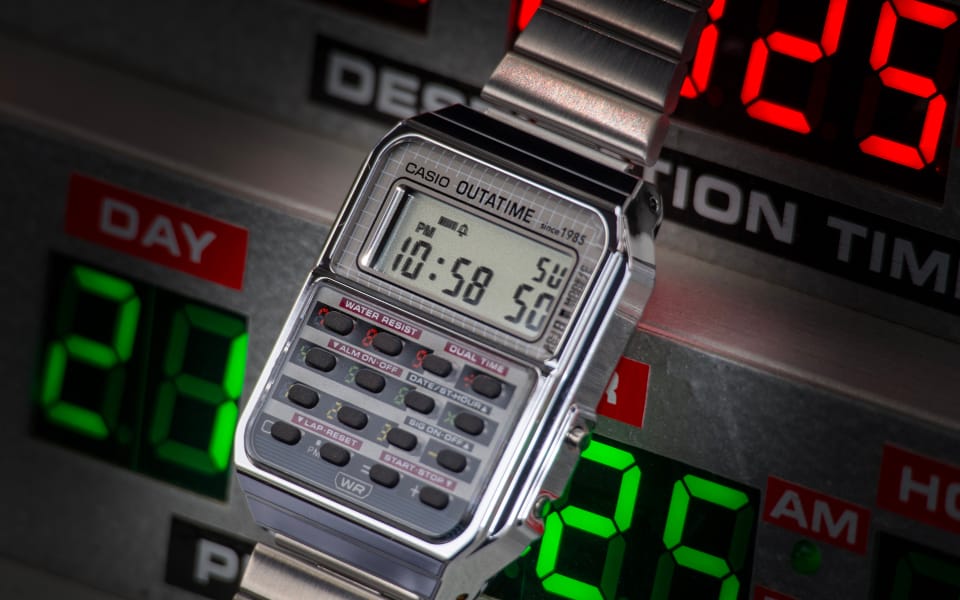 casio ritorno al futuro ca-500webf