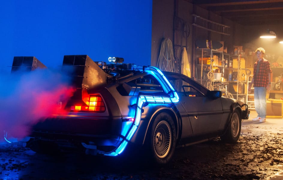 casio ritorno al futuro de lorean