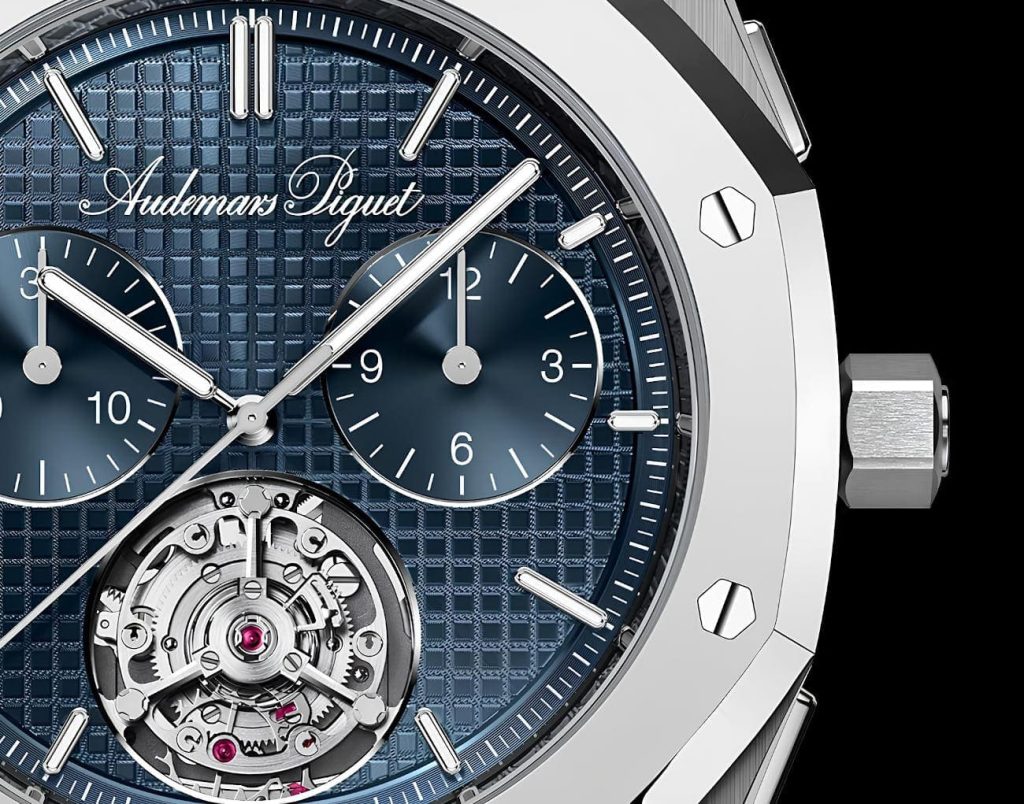 Audemars Piguet Royal Oak Jumbo Extra-Thin Self-winding Flying Tourbillon Chronograph RD#5 top