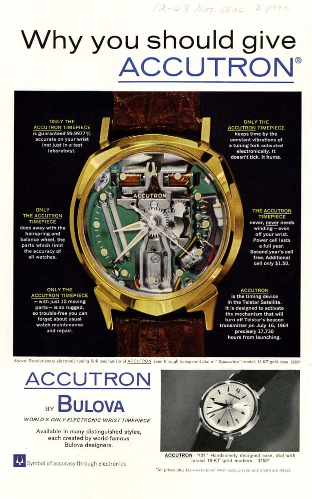 bulova accutron ad 1