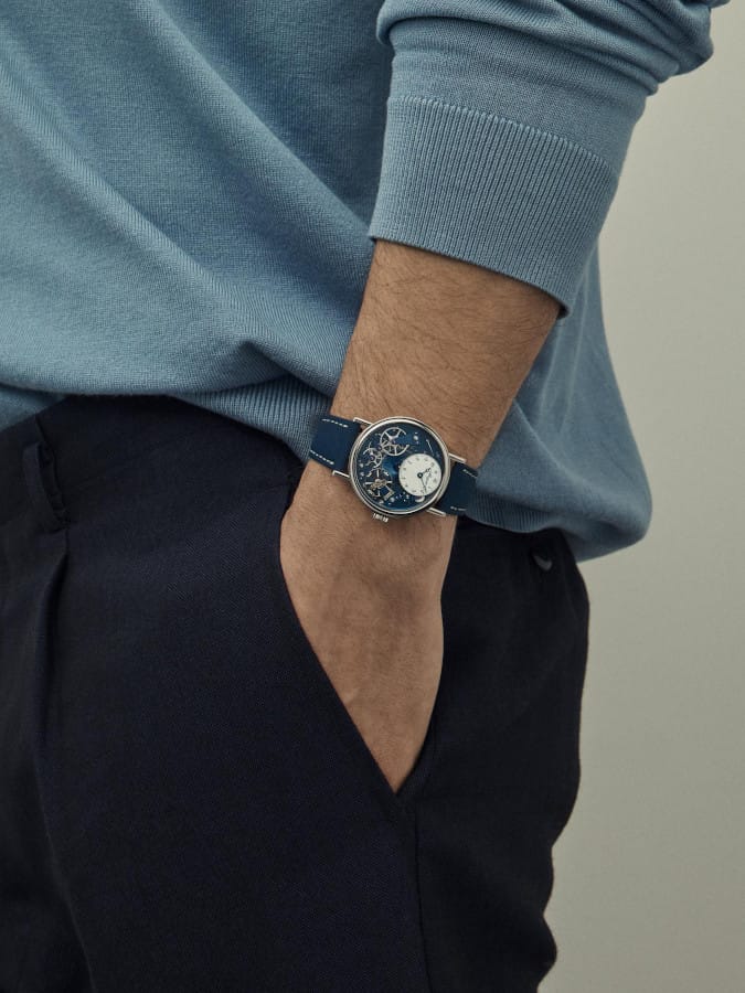 Breguet Tradition Seconde Retrograde 7037 blue 3
