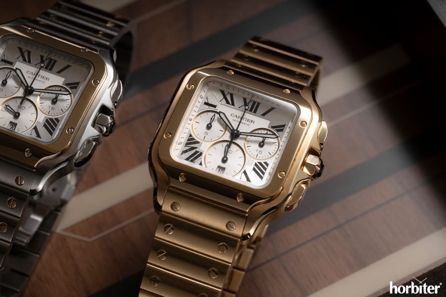 cartier santos chronograph 2026 tre
