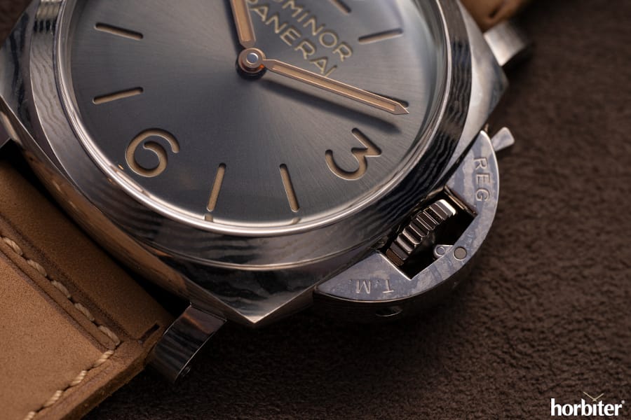 panerai luminor titanio forgiato pam01629 due