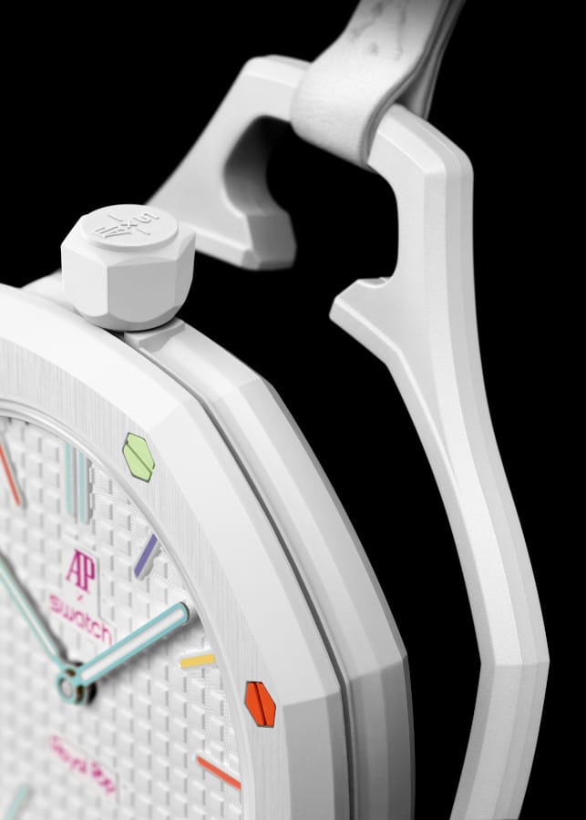 Audemars Piguet x Swatch Royal Huit Blanc 3