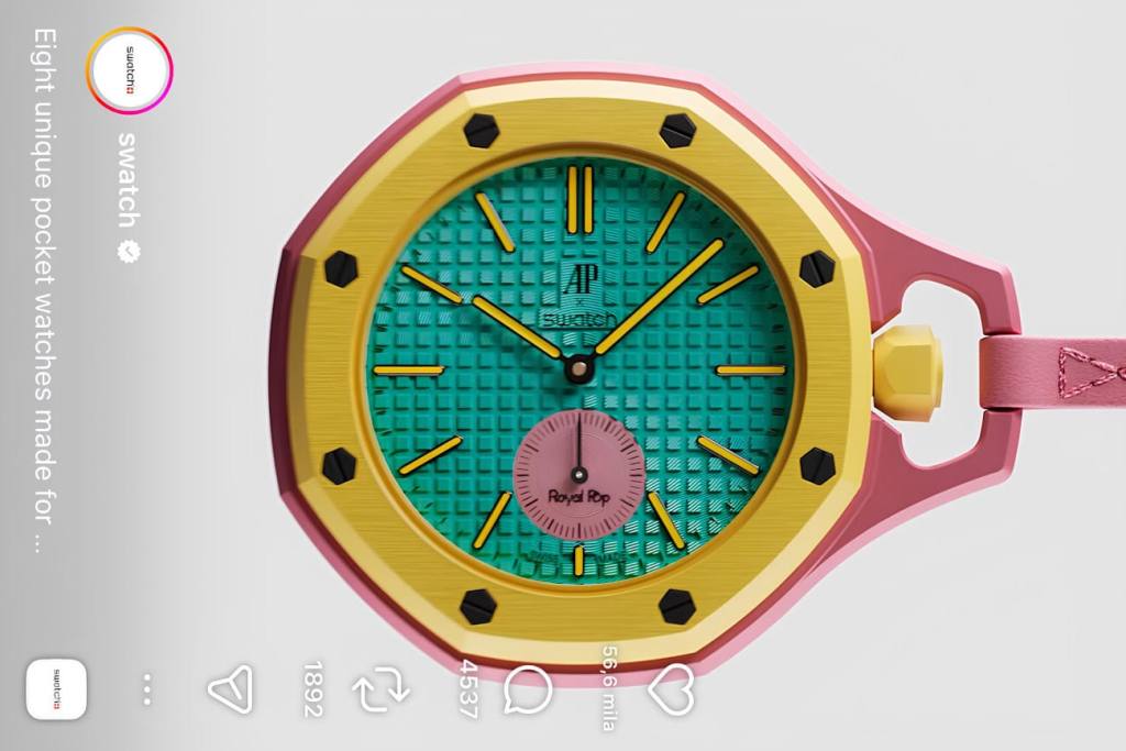 Audemars Piguet x Swatch “Royal Pop” è arrivato