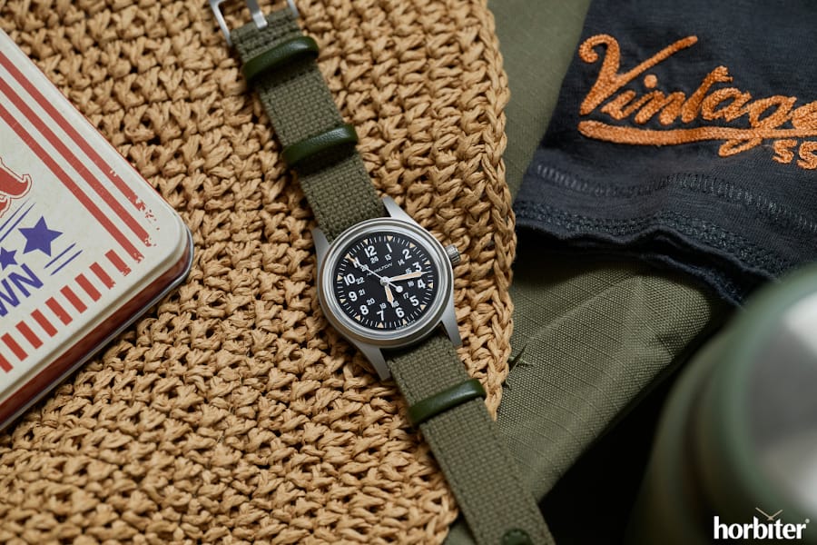 hamilton khaki field mechanical 36 quattro