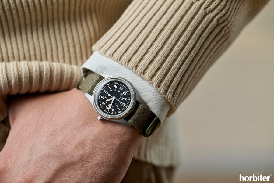hamilton khaki field mechanical 36 uno
