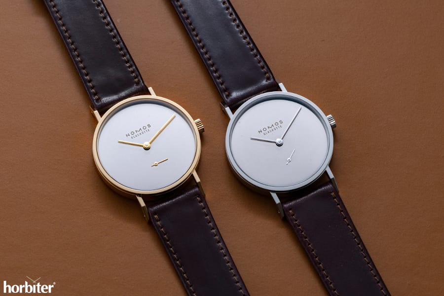 nomos glashuette twice unique 2