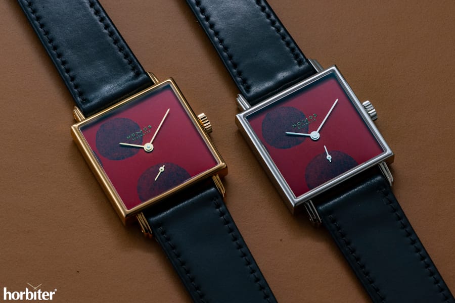 nomos glashuette twice unique 3
