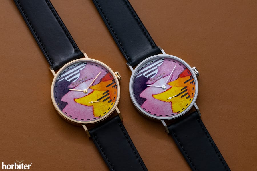 nomos glashuette twice unique 5