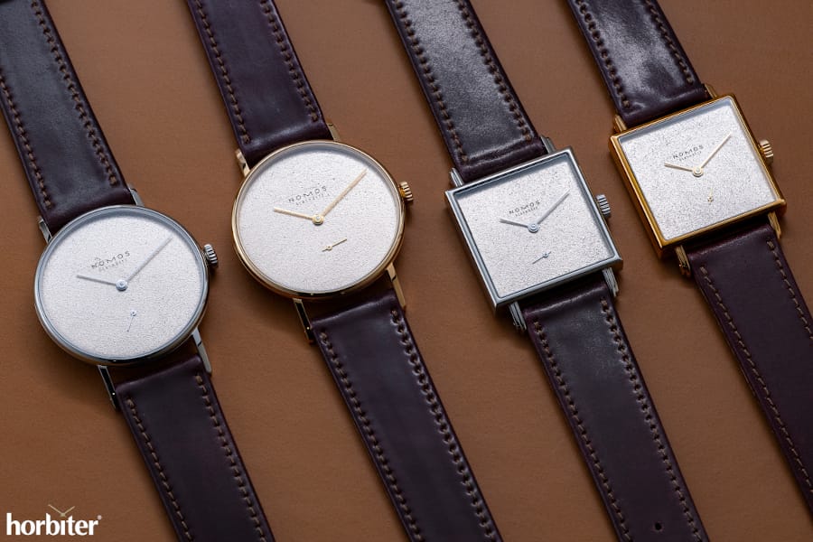 nomos glashuette twice unique