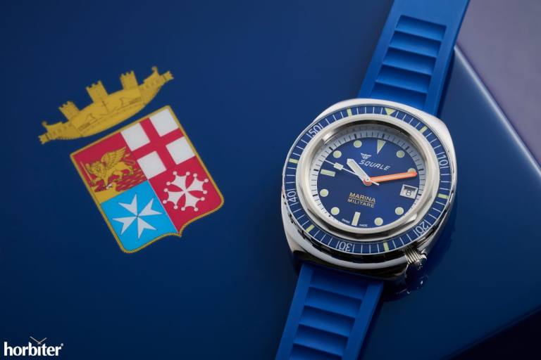 The Squale 2001 Marina Militare watch hands-on