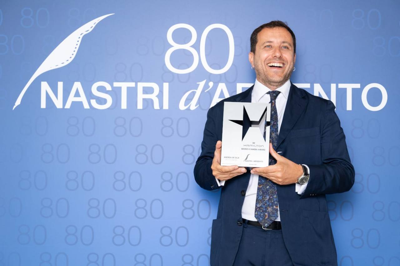 Hamilton premia il regista Andrea De Sica ai Nastri d’Argento 2026