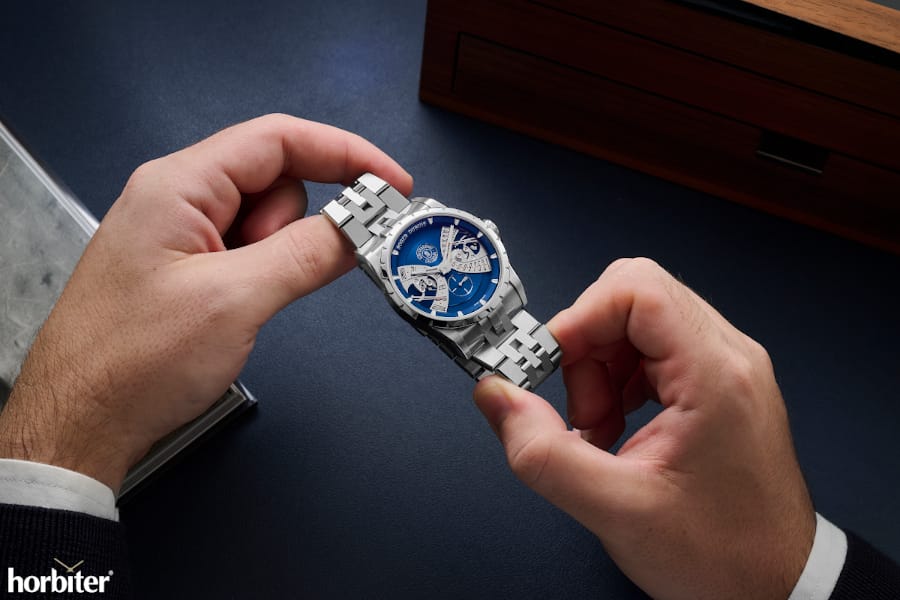 Roger Dubuis Excalibur Biretrograde Calendar rddbex1209 new 9