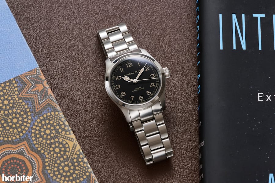 hamilton khaki field murph 38 black