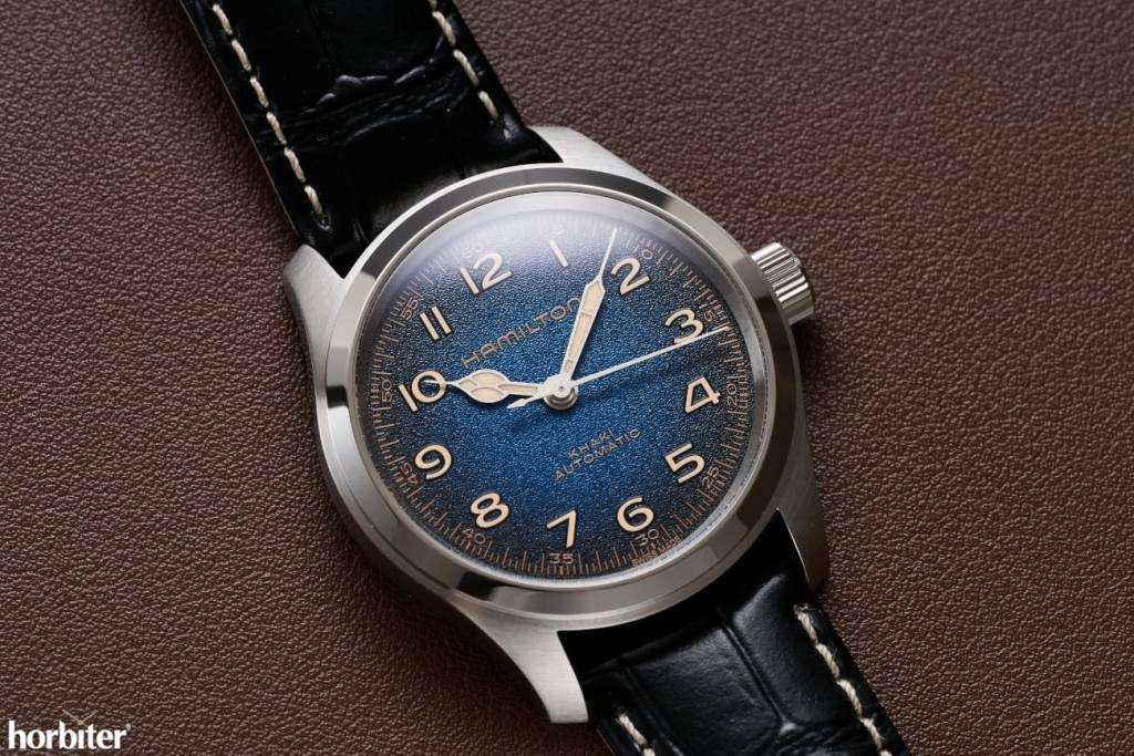 Hamilton presenta Khaki Field Murph con quadrante Blu