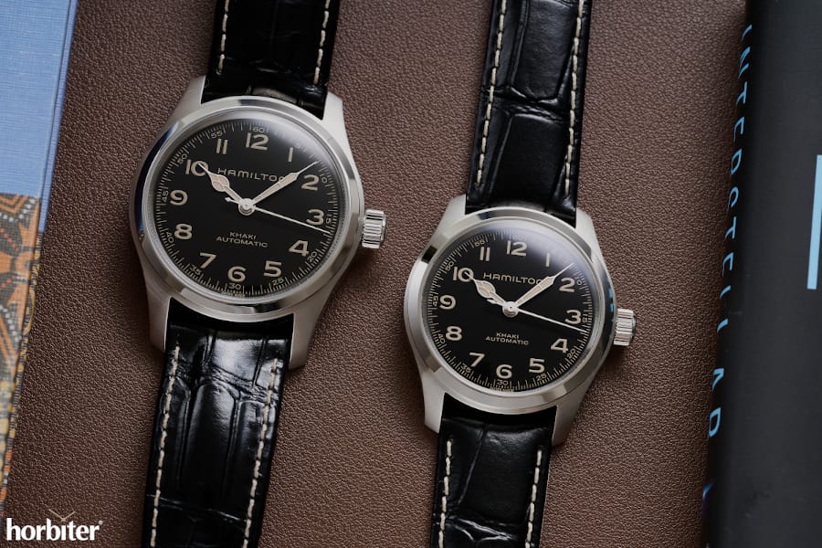 hamilton khaki field murph 42 and 38