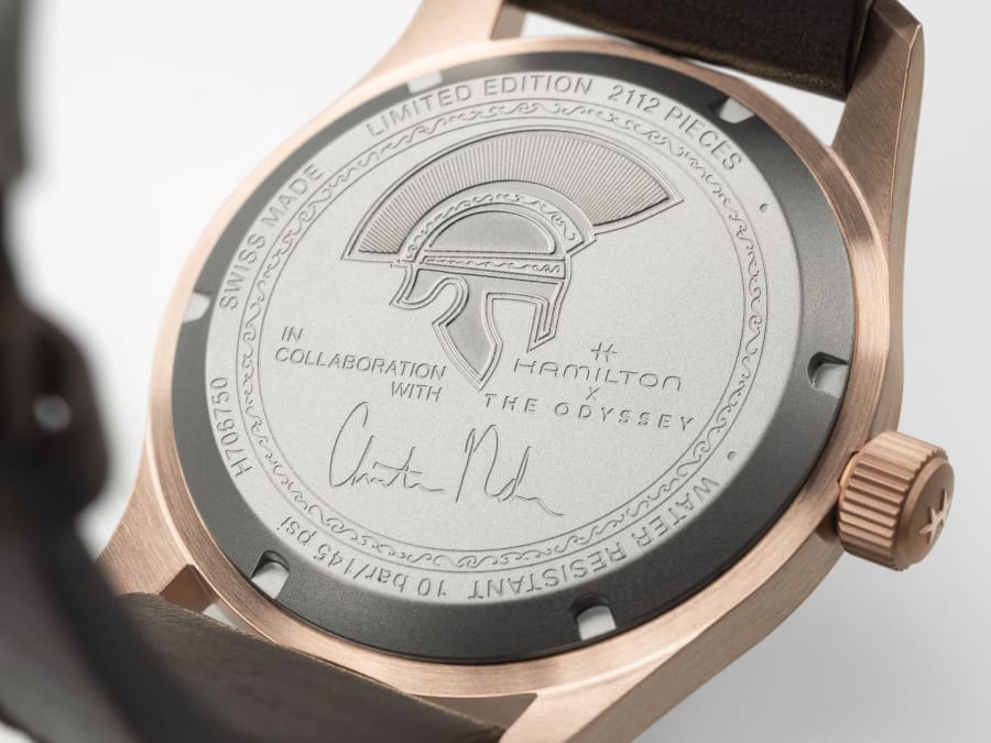 hamilton khaki field odyssey limited edition h70675530 nove