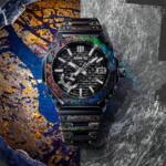 G-SHOCK MRG-B2100HR: platino e Structural Color per MR-G