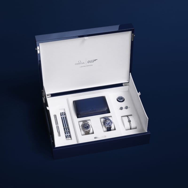 omega seamaster diver 300M james bond limited edition set 1