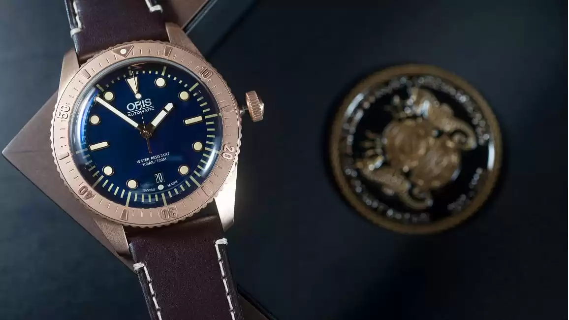 The Oris Carl Brashear Limited Edition watch hands-on