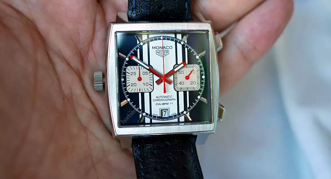 The TAG Heuer Monaco Steve McQueen Boutique Edition watch